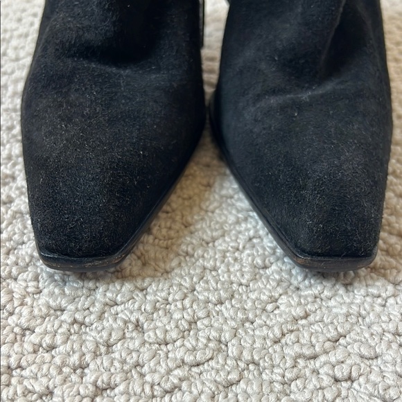 Roberto Botticelli Elegant Black Women's Suede Boots - Picture 2 of 11